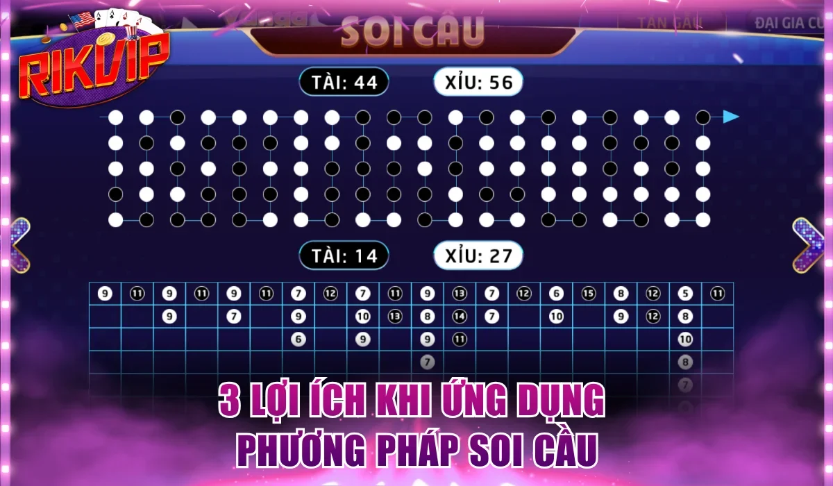 3 lợi ích khi ứng dụng phương pháp soi cầu