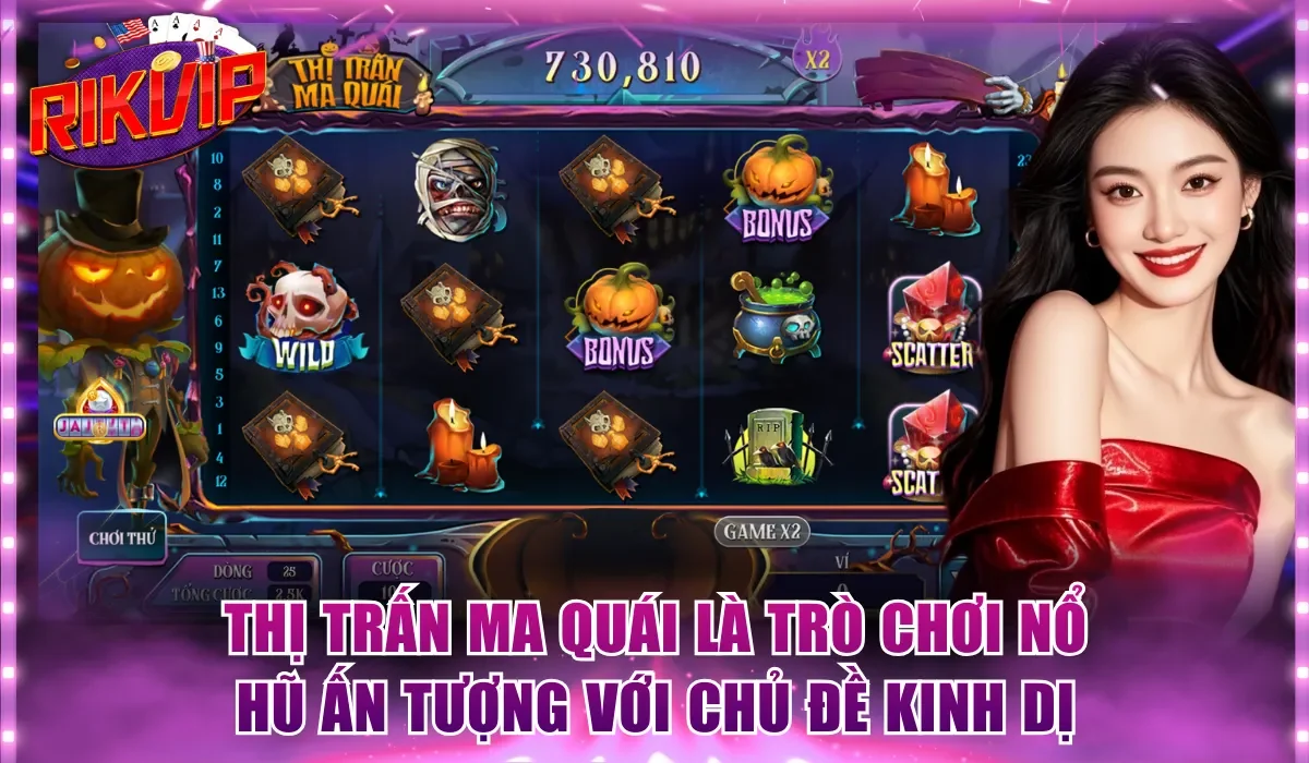 Thị trấn Ma Quái là trò chơi nổ hũ ấn tượng với chủ đề kinh dị