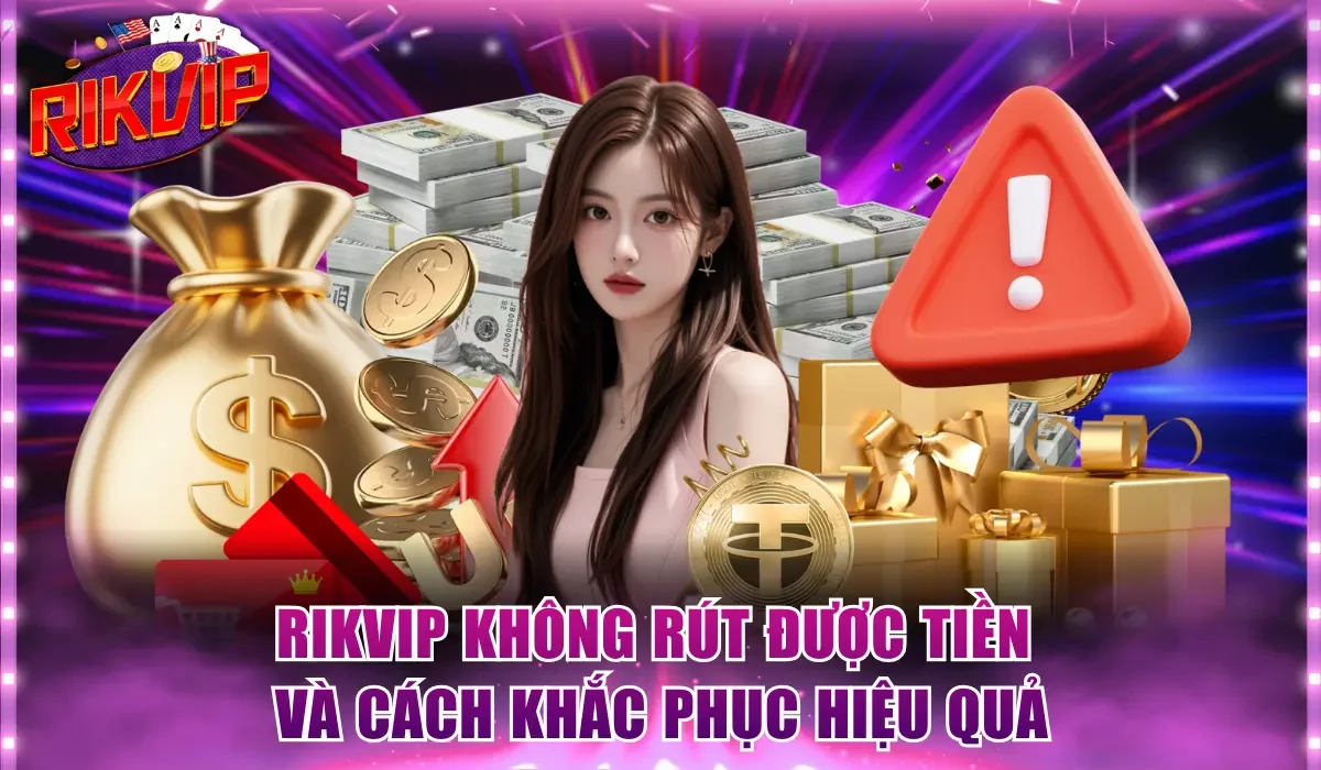 Rikvip không rút được tiền